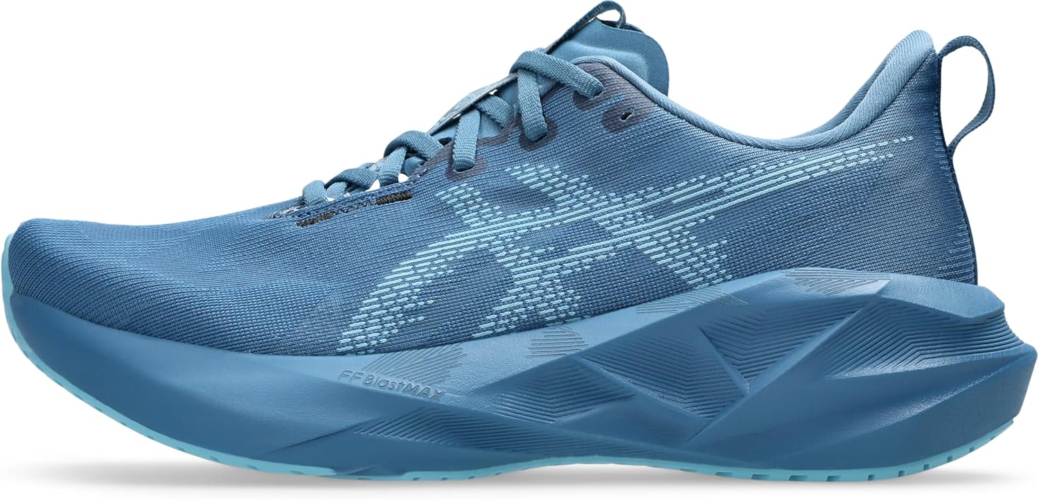 Amazon.co.jp: ASICS NOVABLAST 5 Men's Running Shoes, illusion blue