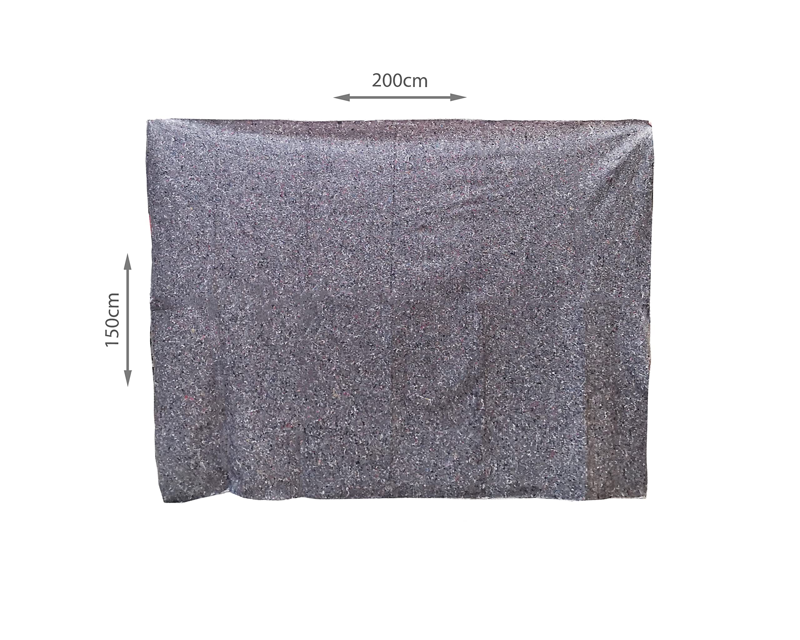 Packdecken 150 cm x 200 cm 10er-Pack recyceltes Material Umzüge Lagerung
