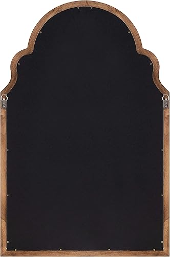 Miniatura 5 de Kate and Laurel Hogan Farmhouse - Tablón de anuncios decorativo con marco de tela de arco, 24 x 36 pulgadas, rústico natural, tablón de anuncios