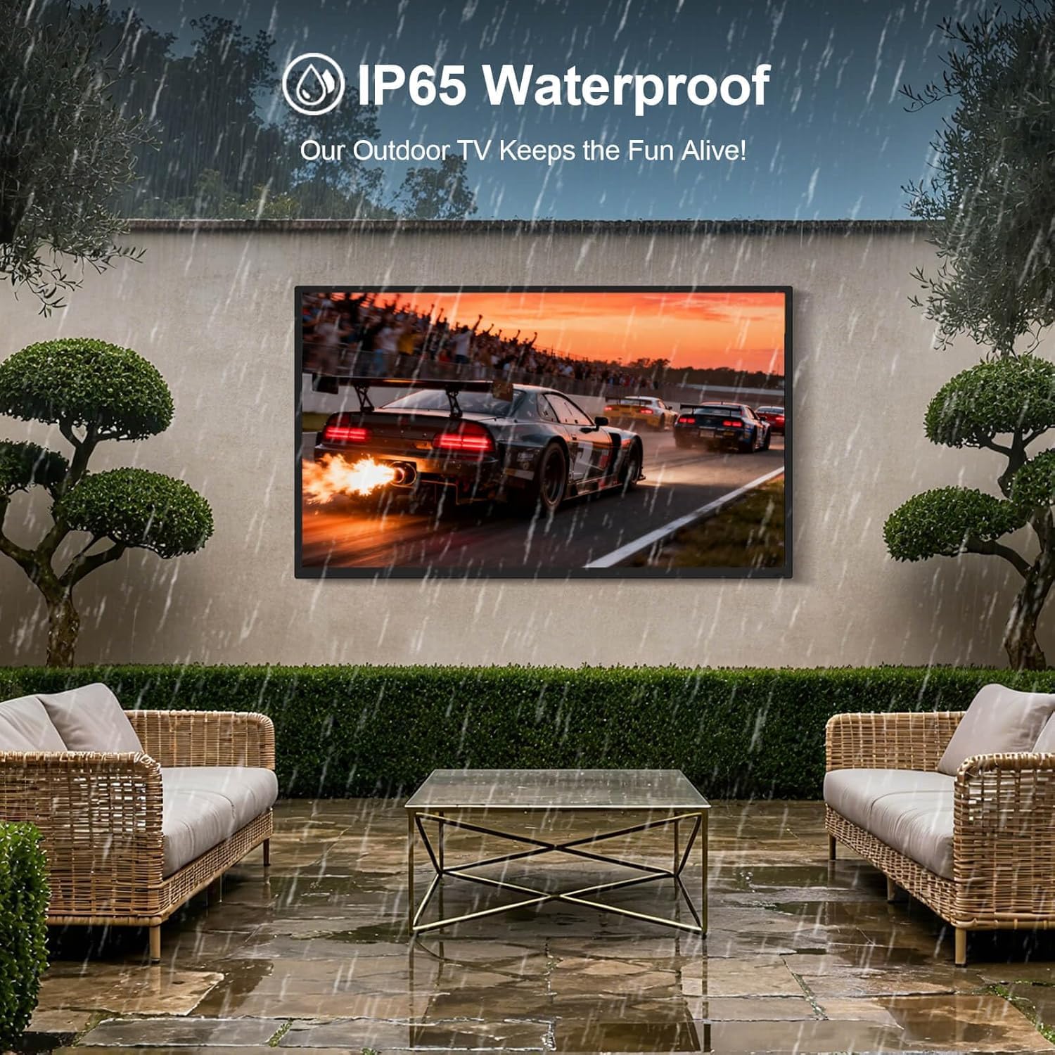 Amazon.com: 360SPB DISPLAY 55 Inch Outdoor TV, 4K Ultra HD Google