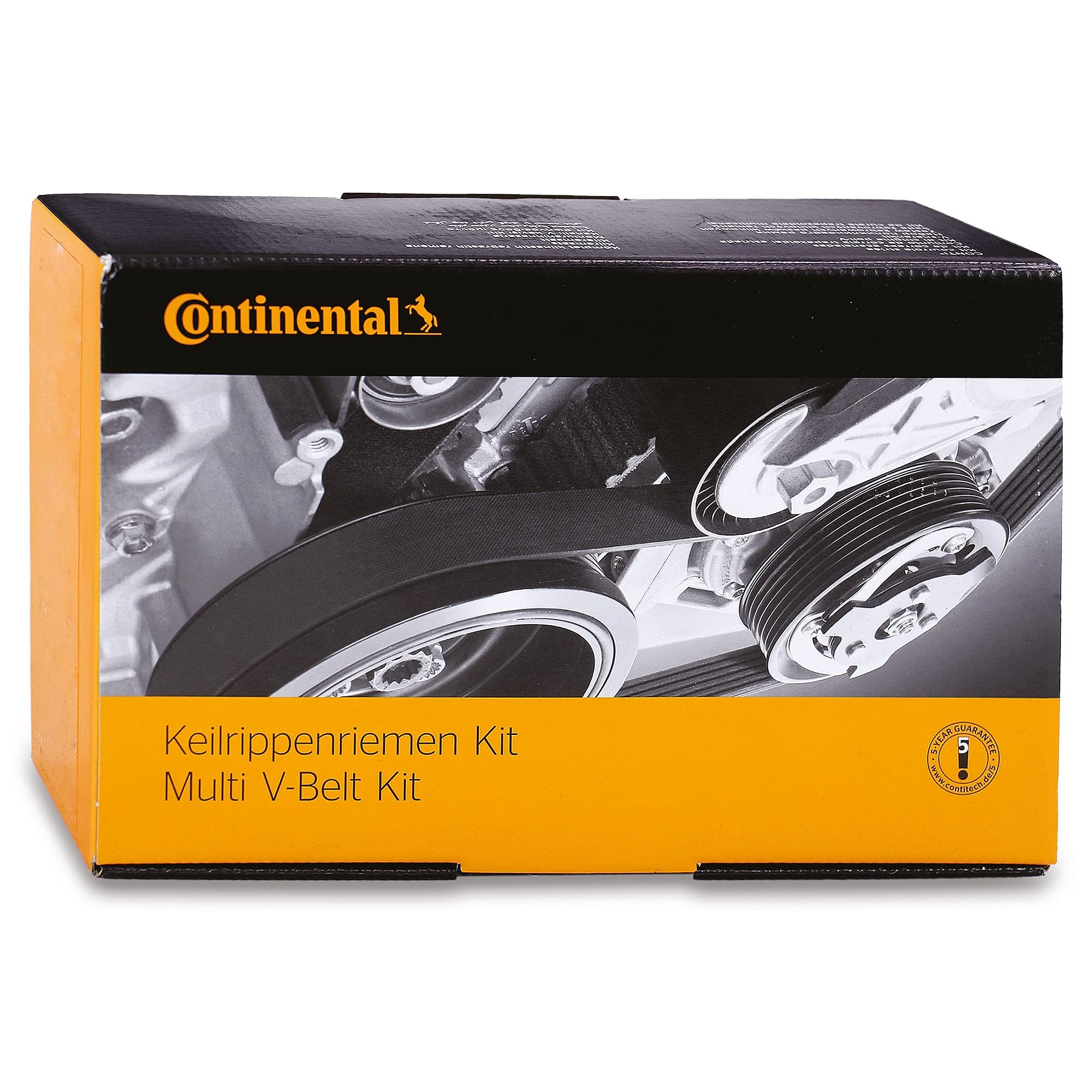 CONTITECH 6PK1873K1 Keilrippenriemensatz 6-Rippenanzahl + Spannrolle + Umlenkrolle Kompatibel mit VW POLO 9N 0119970292 024413294DL 03D145933AH