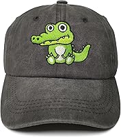 Vista 34 de Gorras de béisbol bordadas con animales para niño y niña