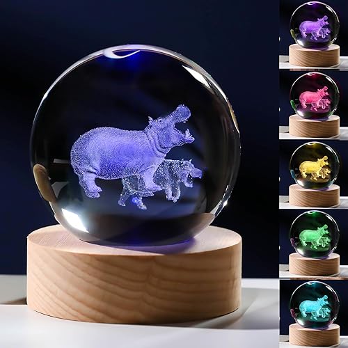 Miniatura 8 de Regalos de Delfín 3D para Mujeres - Figuras de Delfín de Cristales de 60mm Decoración de Animales de Vidrio - Recuerdo de Cumpleaños Pisapapeles