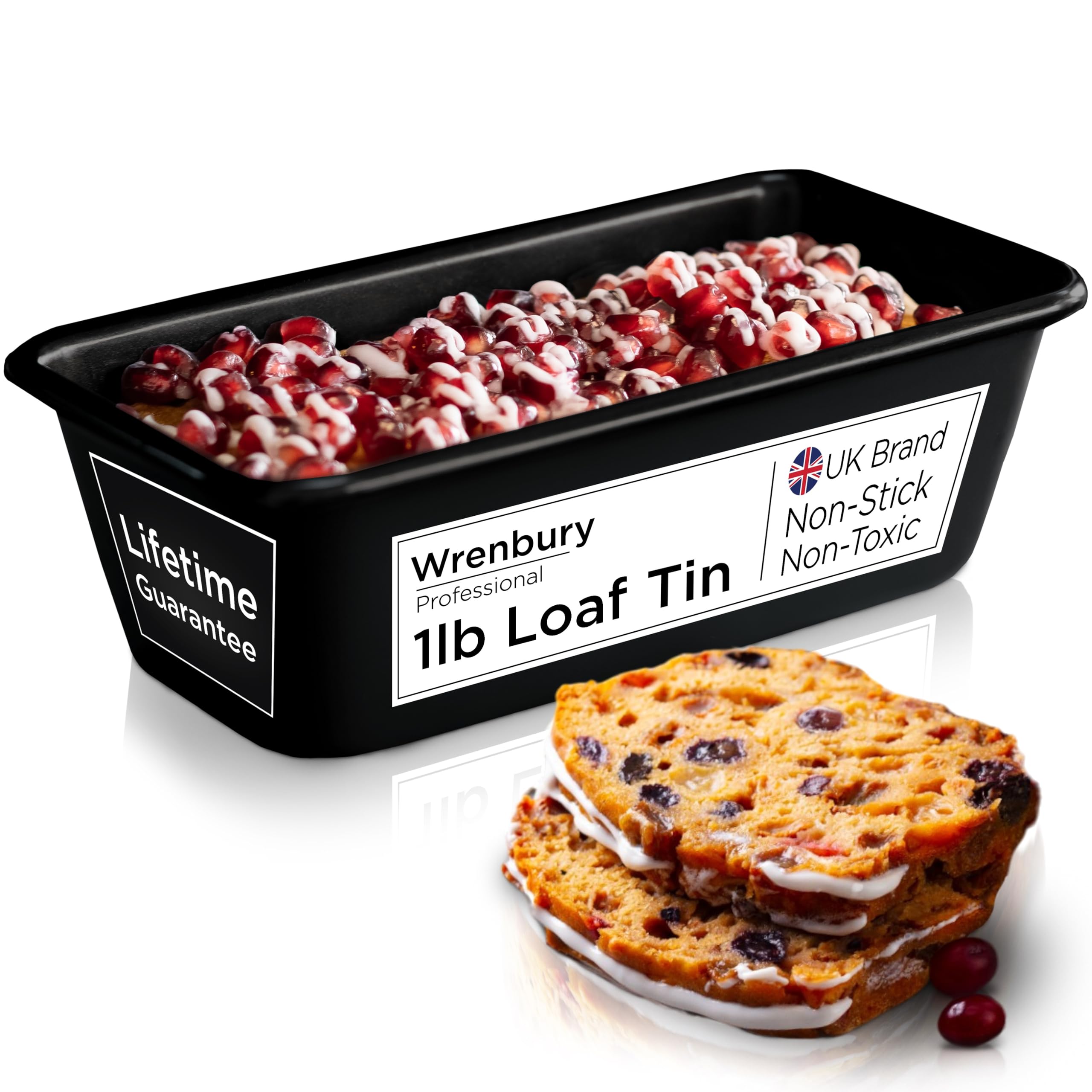 Wrenbury Pro 1lb Loaf Tin For Air Fryer Toughened Non Desertcart