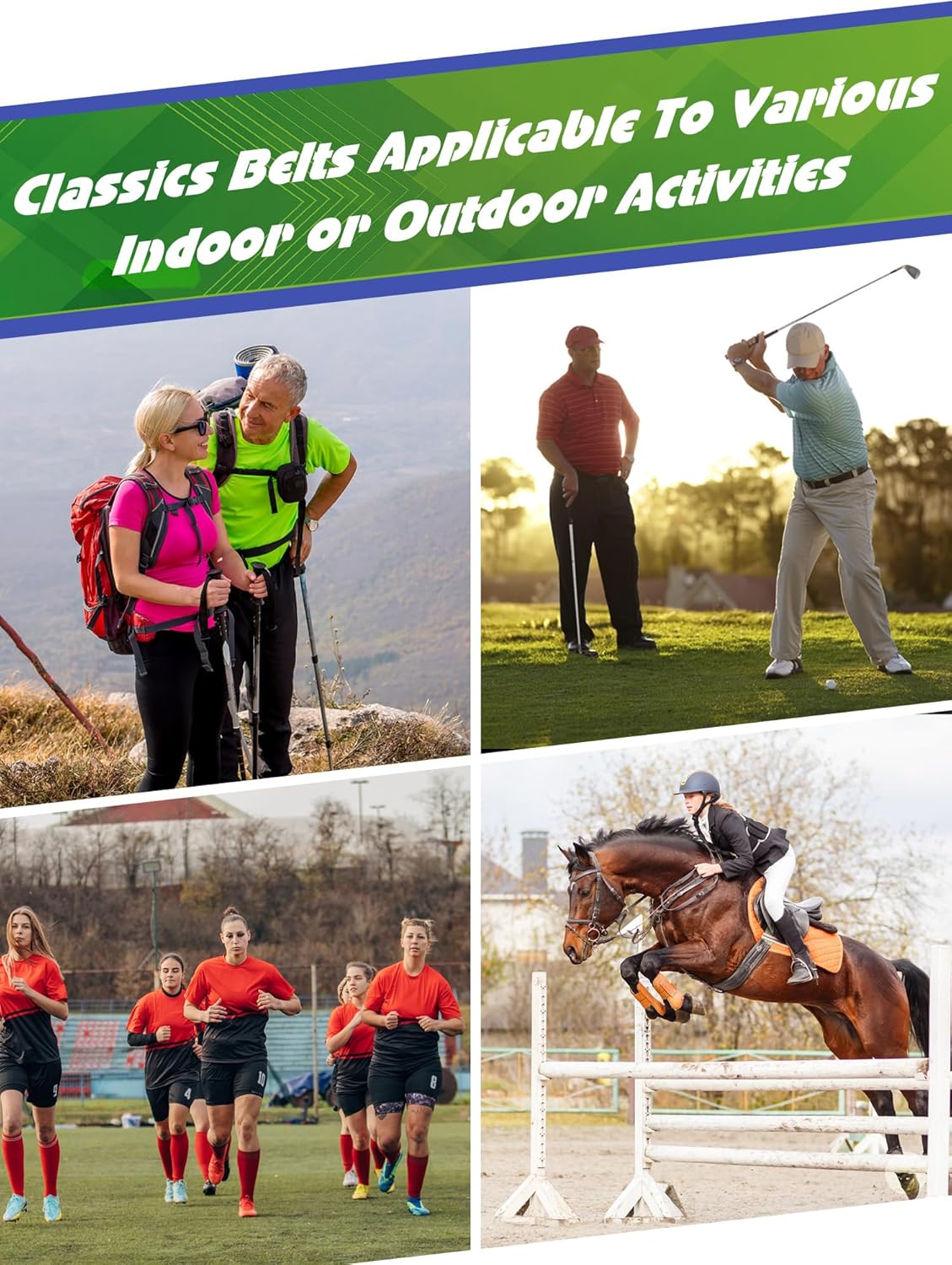 12 Pieces Baseball Belts Bulk Softball Belts Packs Leather Belt Adjustable Softball Belt Stretch Sports - Image 7