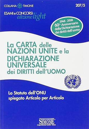 La carta delle Nazioni Unite e la Dichiarazione universale dei diritti dell'uomo