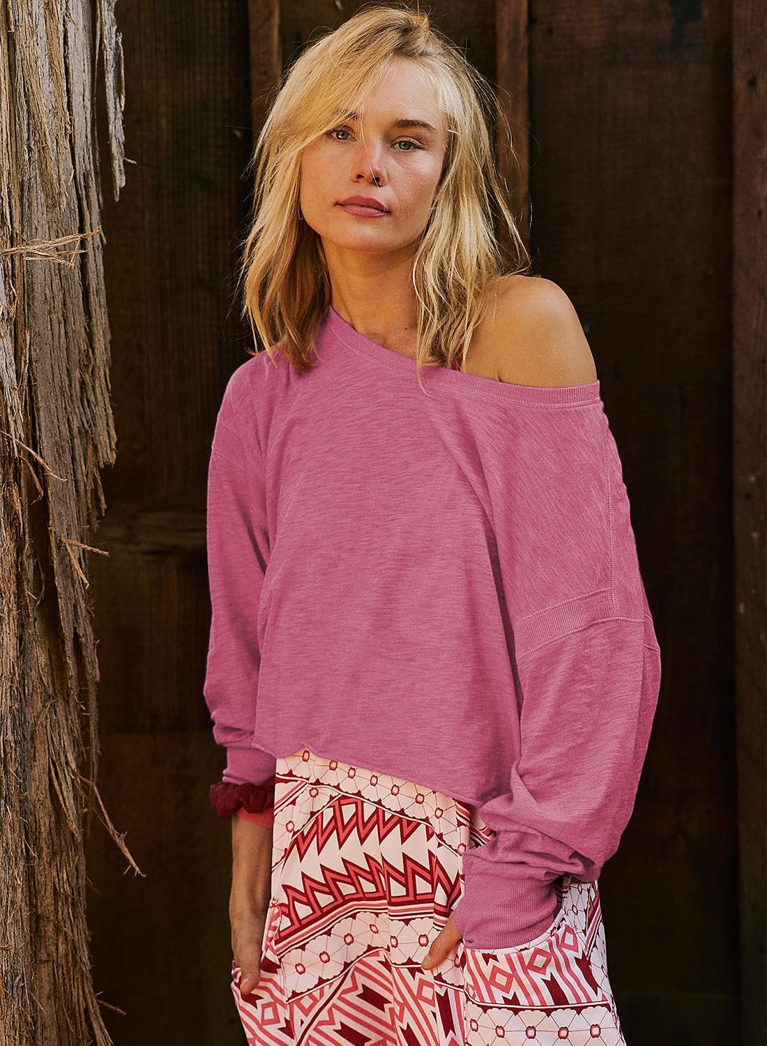 Women's Open Back Workout Crop Top Long Sleeve Casual Athletic Shirts Yoga Tee - Image 6