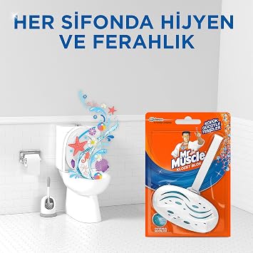 Mr Muscle Ocean Coolness 1 Toilet Block