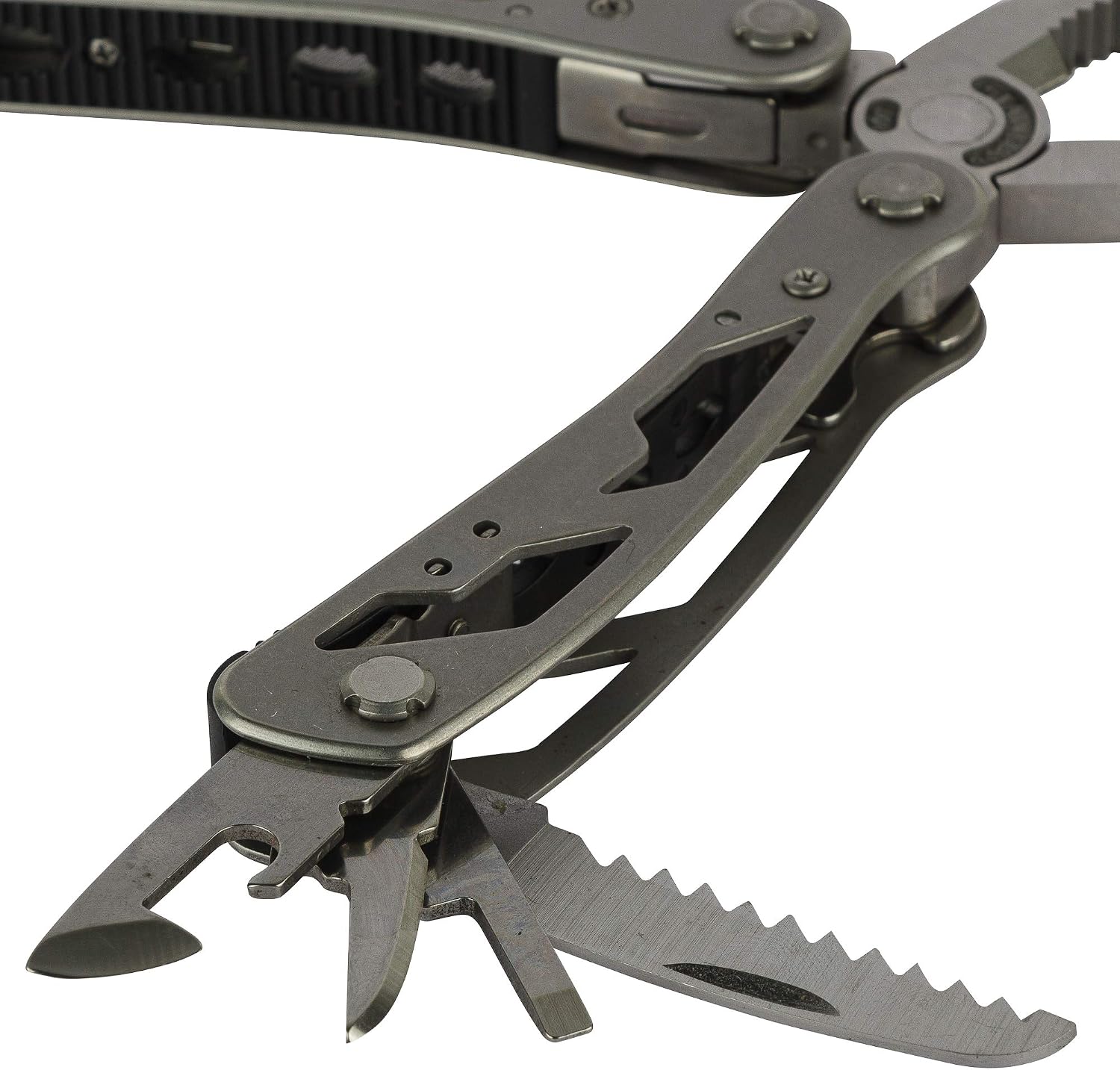 STANLEY Multitool, 12-in-1, Stainless Steel, Black Pouch (84-519K)