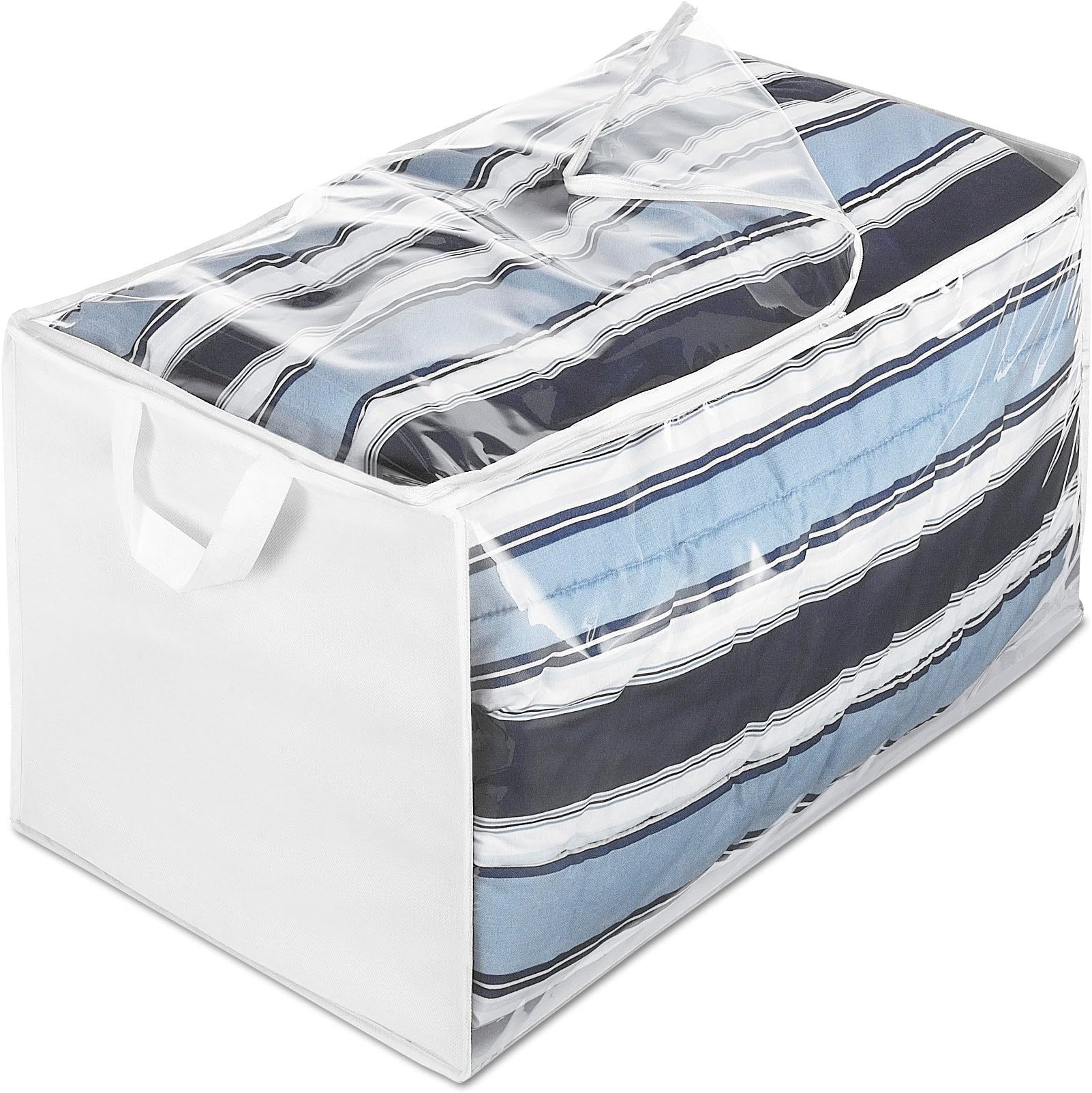 Whitmor Jumbo Fabric Storage Bag (Clear)