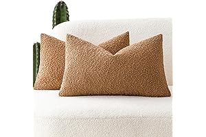 Cozy Textured Lumbar Pillow Covers: Elevate Your Decor with Softness and Style