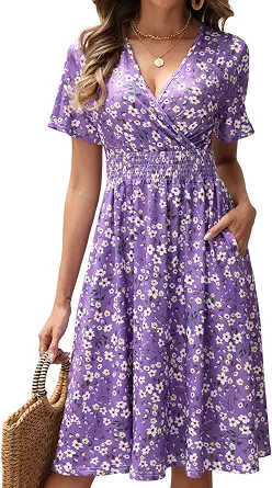 Casual Midi Summer Dresses for Women