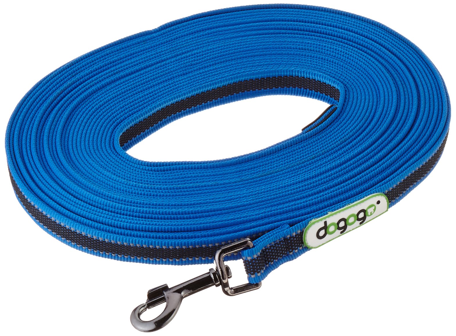 Laisse en caoutchouc antidérapante sans dragonne dogogo 13004 bleu