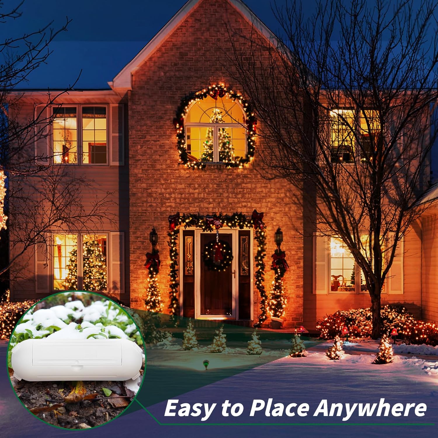 16 Pack Outdoor Extension Cord Safety Cover, IP44 Waterproof,Adjustable Compartment, Safety Housing Case, Electrical Connection Box for Power Tools, Holiday Decorative Lights, Plugs, Sockets, White