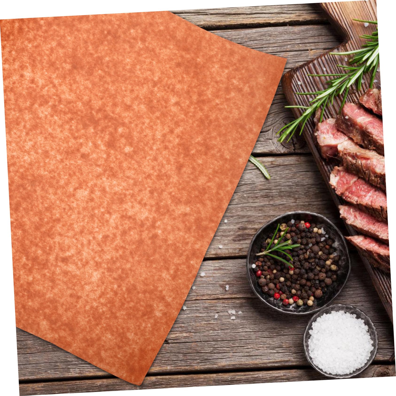 Papel de Carnicero en Rollo Marrón para Parrilla y Horneado