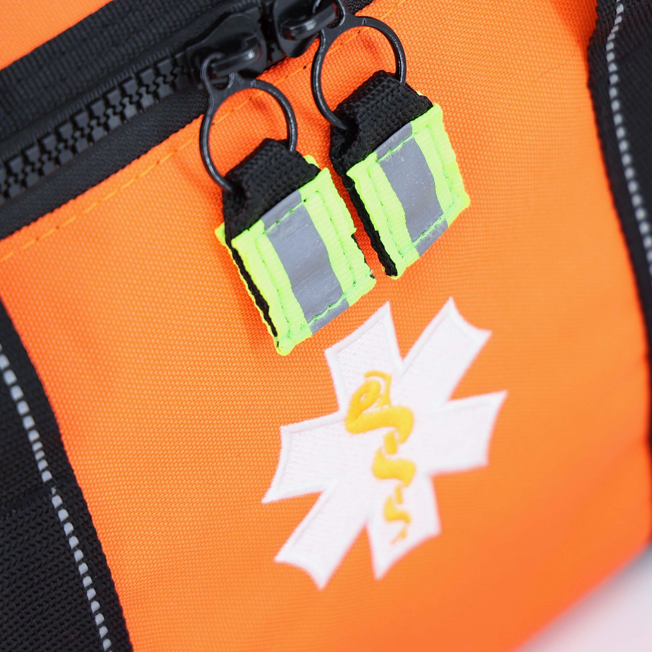 Lightning X Products EMT First Responder - Bolsa con divisores (tamaño Grande), Color Naranja Fluorescente