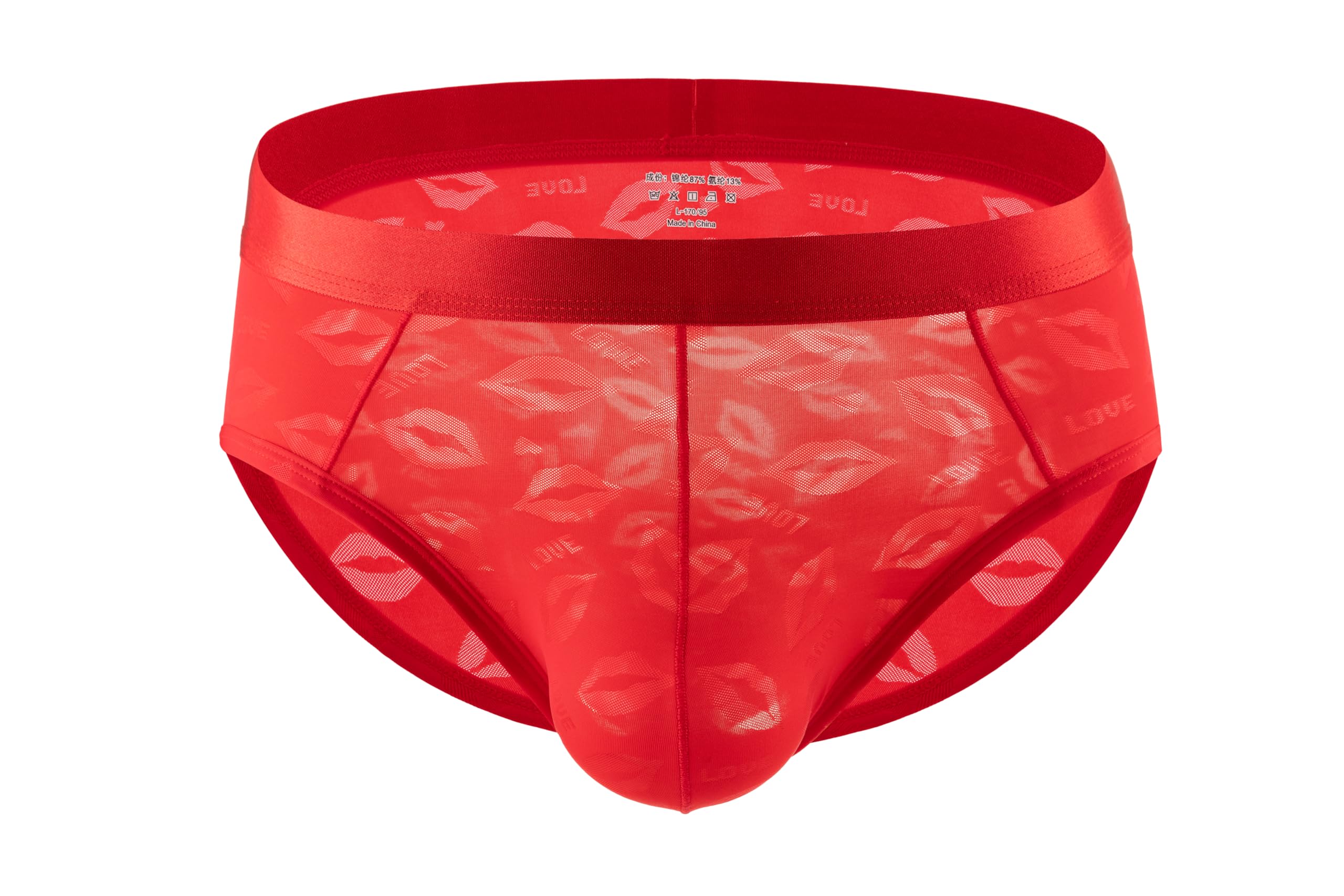 panteasy Menswear Lips Designed Frenchie Brief- Dailywear, Soft & Comfortable-picture-31