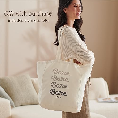 Miniatura 8 de Bare Home Juego de sábanas de 100 % algodón orgánico tamaño Queen, tejido percal vigoroso, ligero y transpirable, sábanas y fundas de almohada