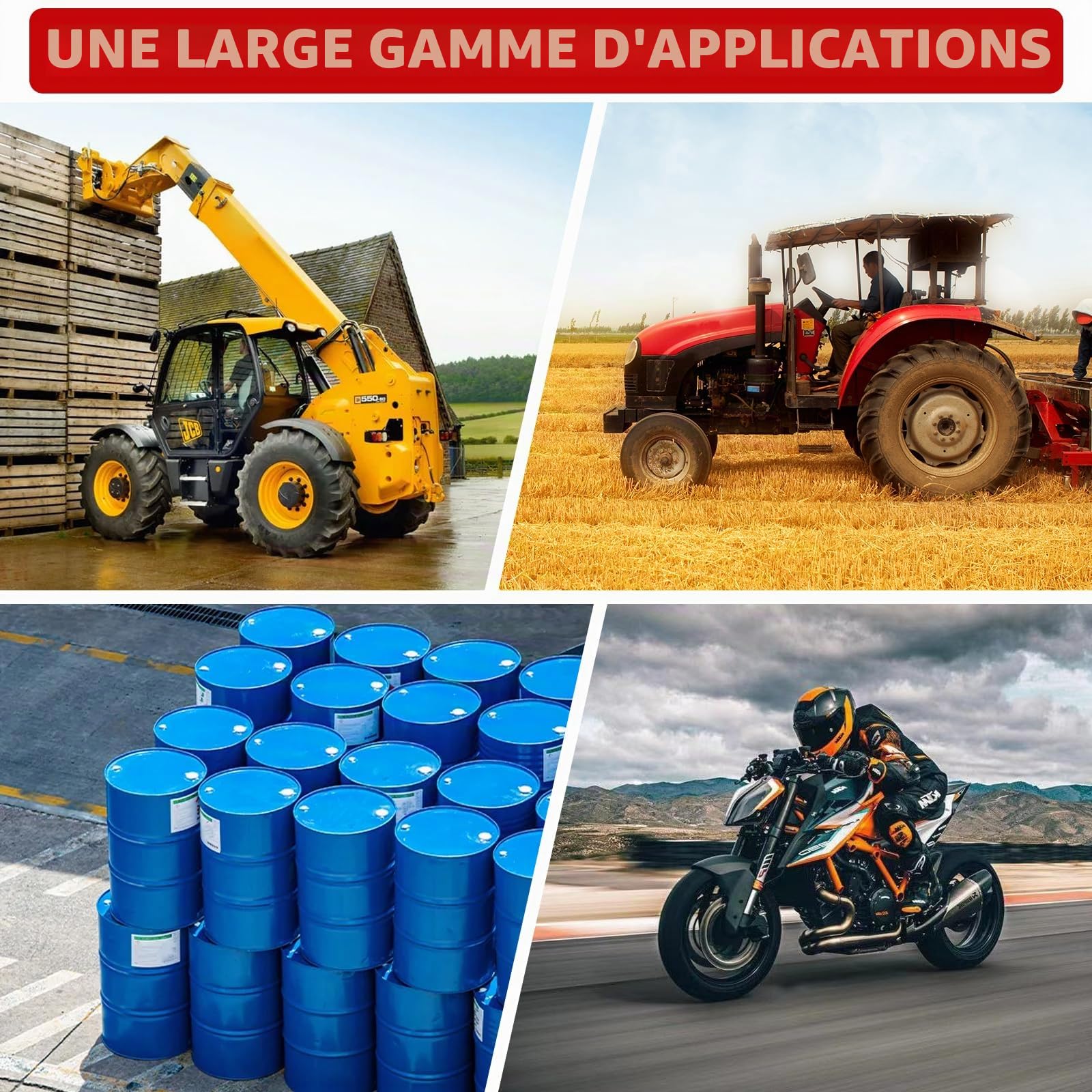 Pompe à Gasoil Sans Fil 45L/min, 260W Pompe Électrique Portable