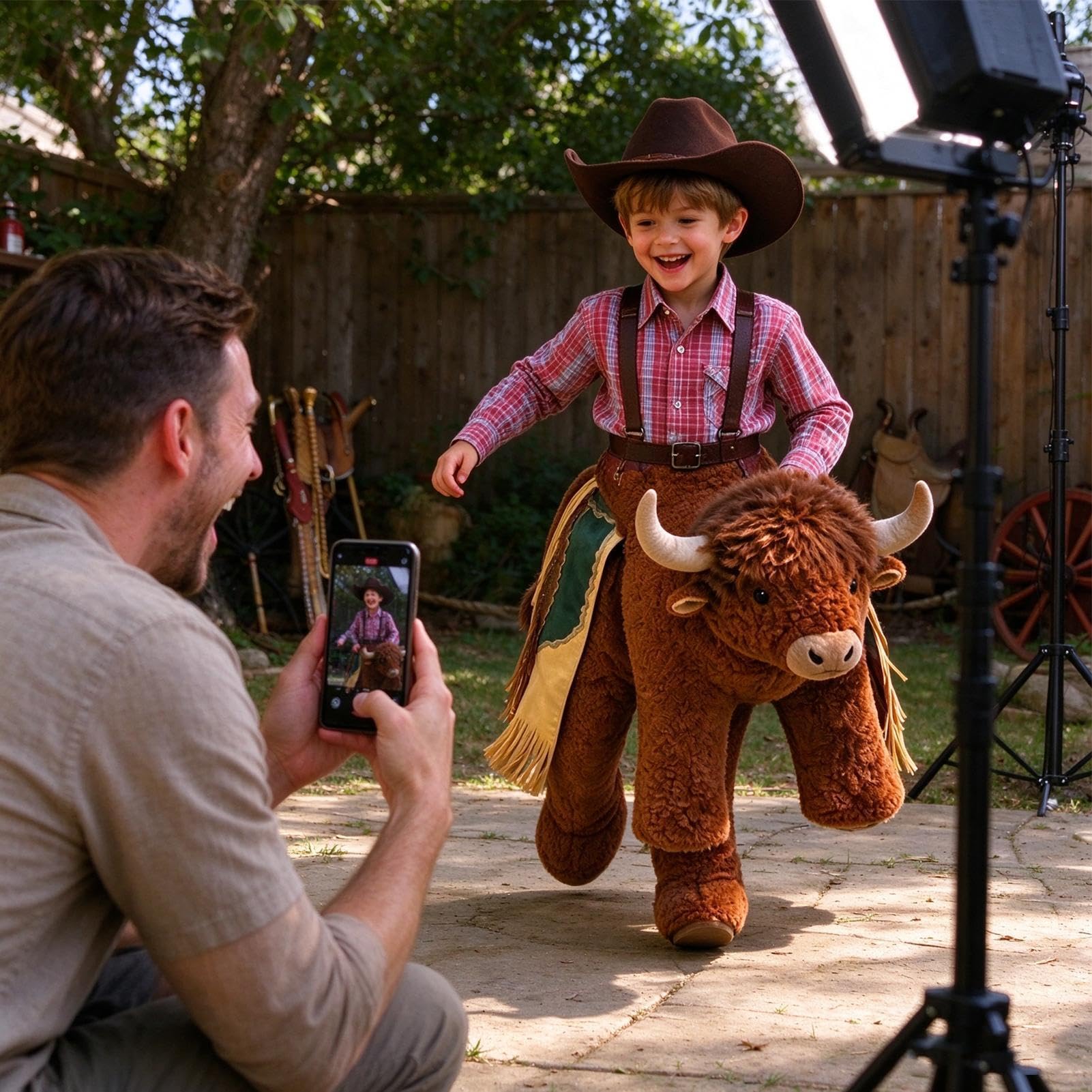 Costume da Bull Rider Abbigliamento per Festa di Halloween e di Ruolo
