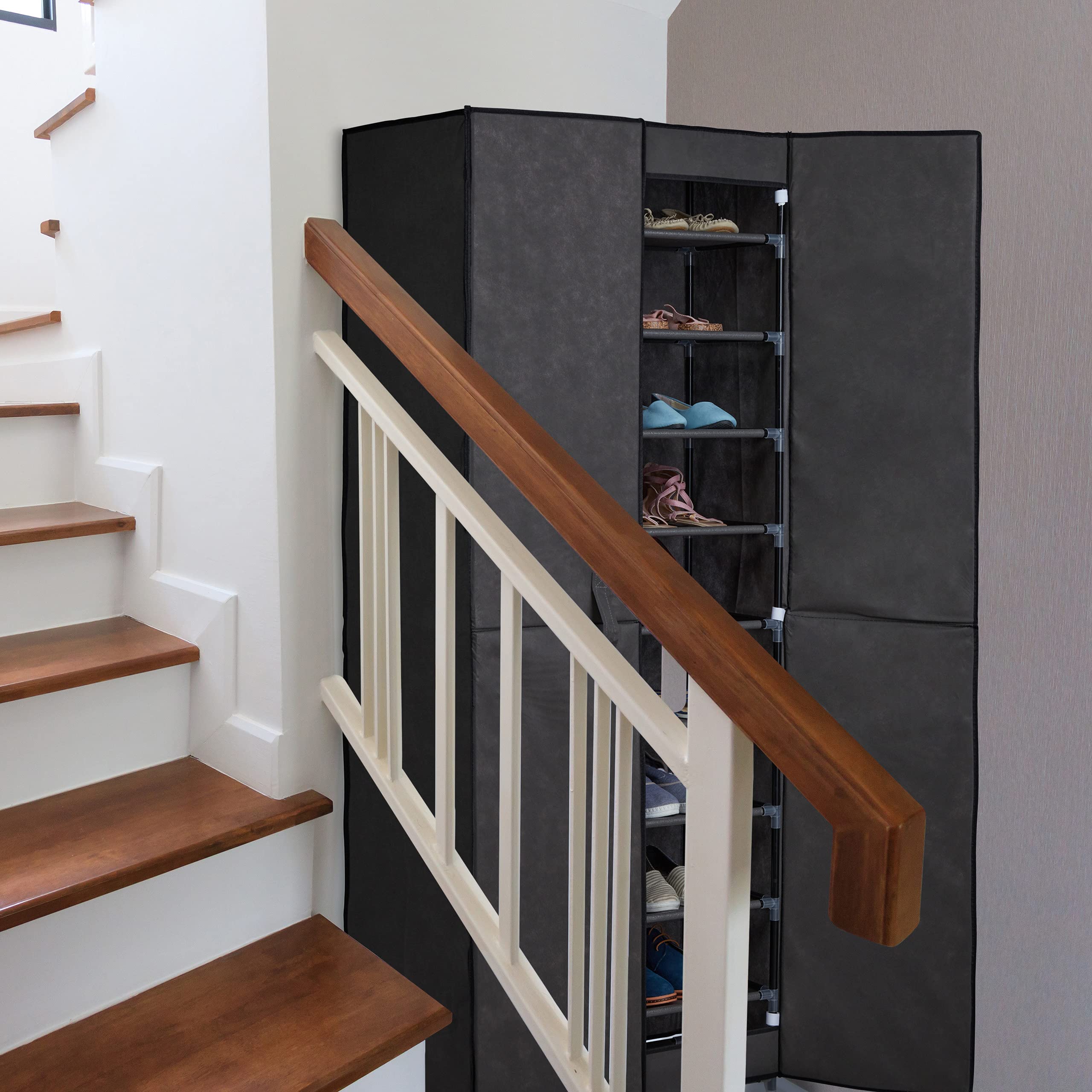 Set schoenen- en accessoiresrek