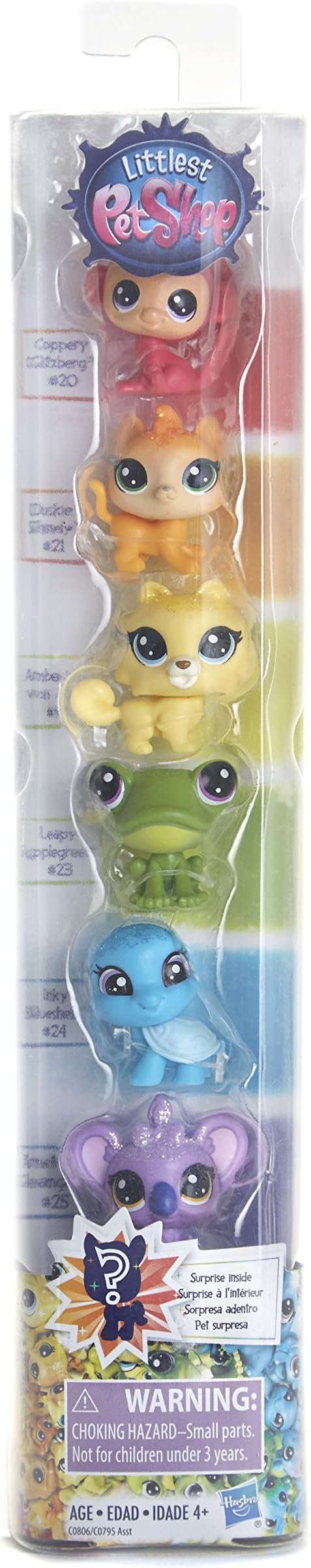 Littlest Pet Shop Girls LPS Rainbow Pack Horse
