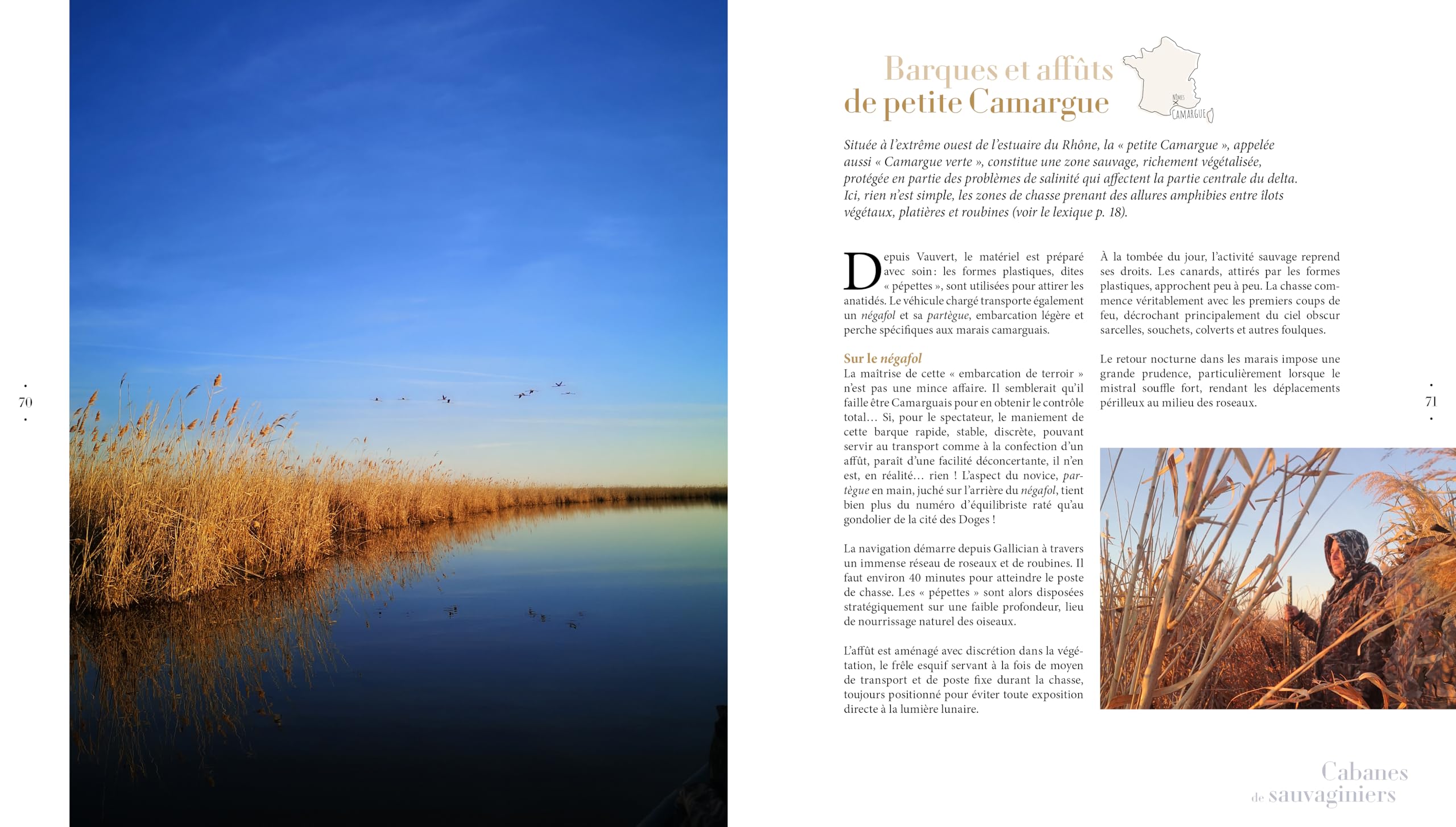 Cabanes de chasse: Chasse, pêche, cuisine, art de vivre