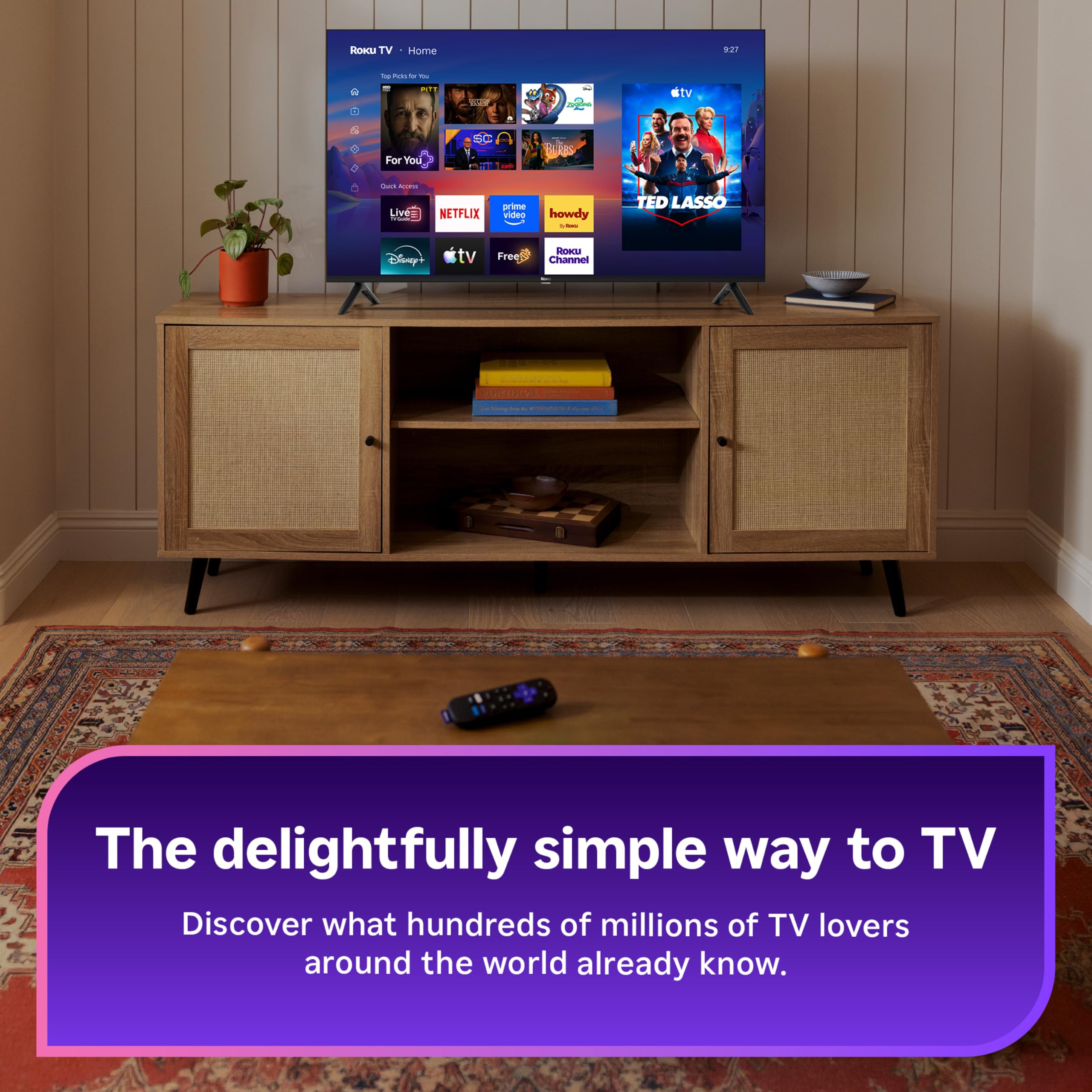 55-Inch 4K QLED Smart TV U82300