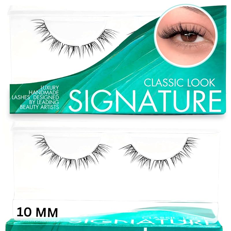 Cílios postiços em tufos GAZELLE Luxury Signature 10 mm, fibra PBT, 10 unidades