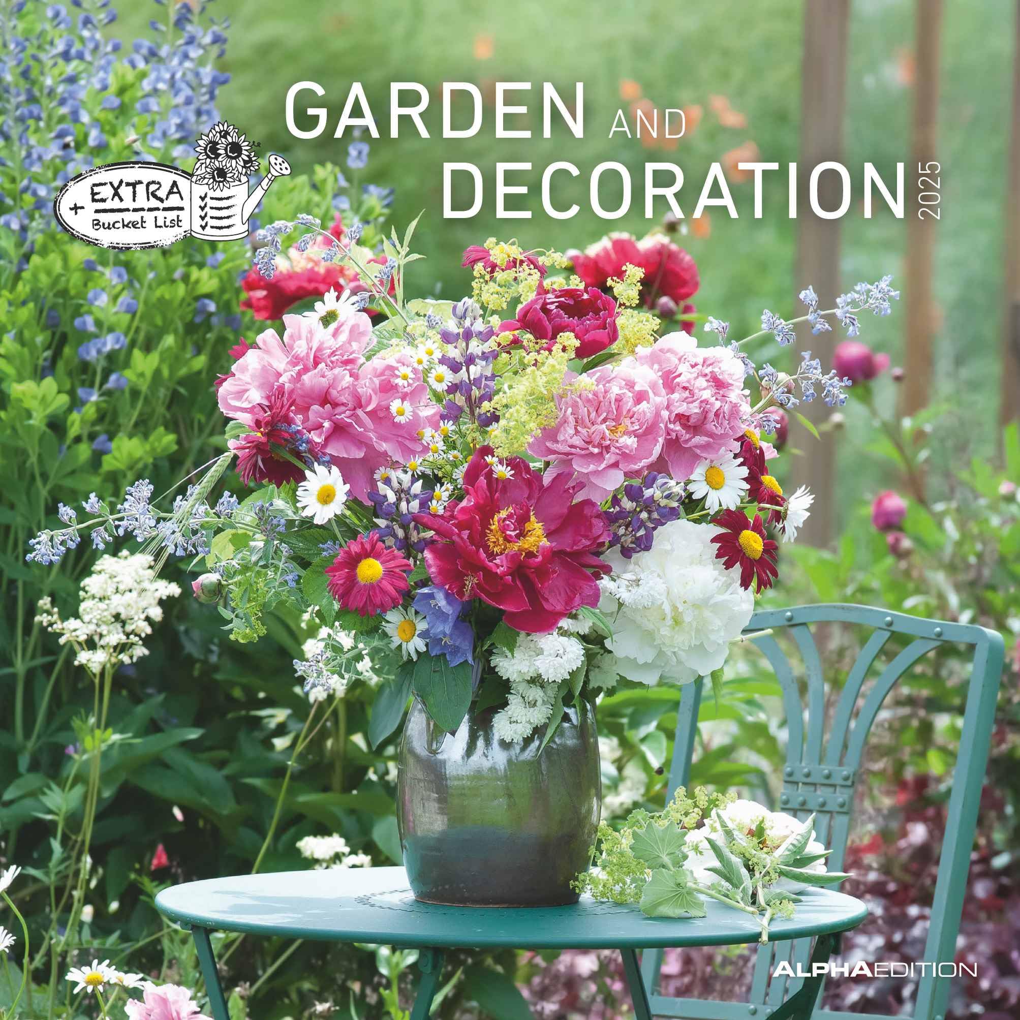 Garden & Decoration 2025 CALENDARIO DA PARETE 30X30 CM