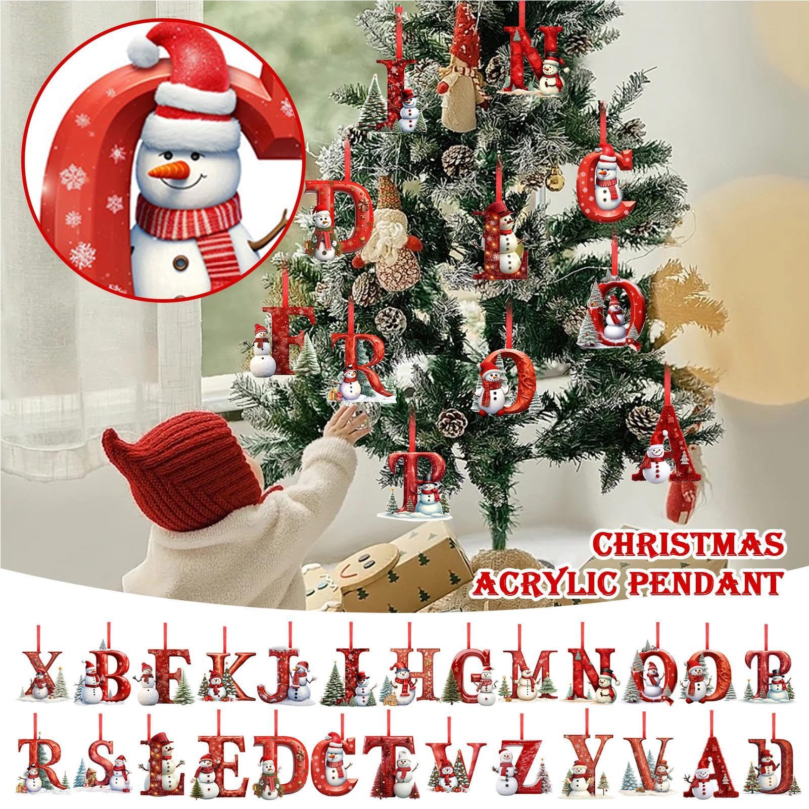 3 Pezzi Di Albero Di Natale, Pupazzo Di Neve, Ornamenti Di Peluche Per Decorazioni Natalizie 90184194