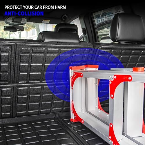 Miniatura 5 de Rongtaod Tapete de carga compatible con Jeep Grand Cherokee 2011-2021 2021 Grand Cherokee 2022 2023 Grand Cherokee WK Protector de cubierta de