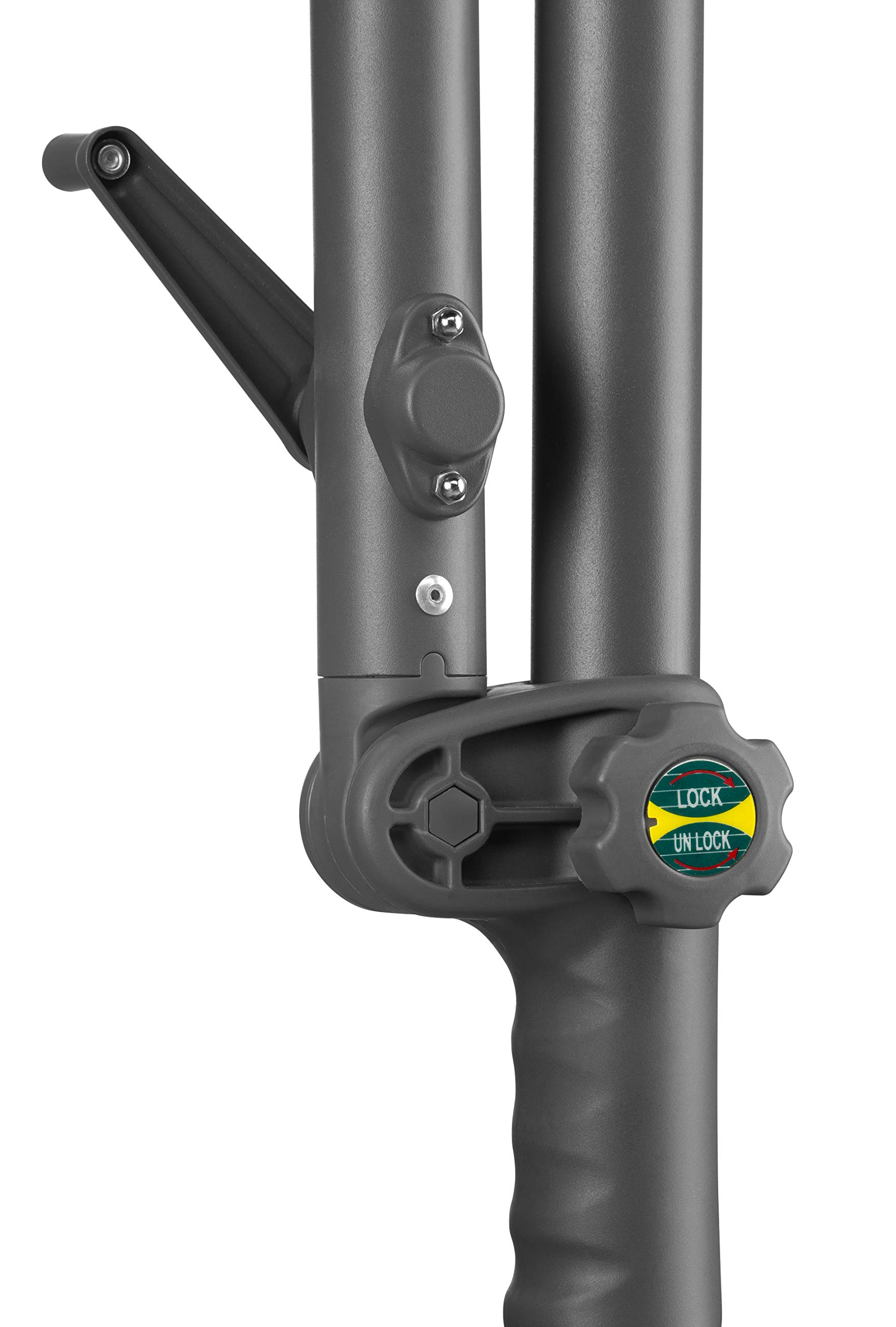 Schneider Sonnenschirm Genua, natur, 300 cm rund, 630-02, Gestell Stahl, Bespannung Polyester, 12.4 kg