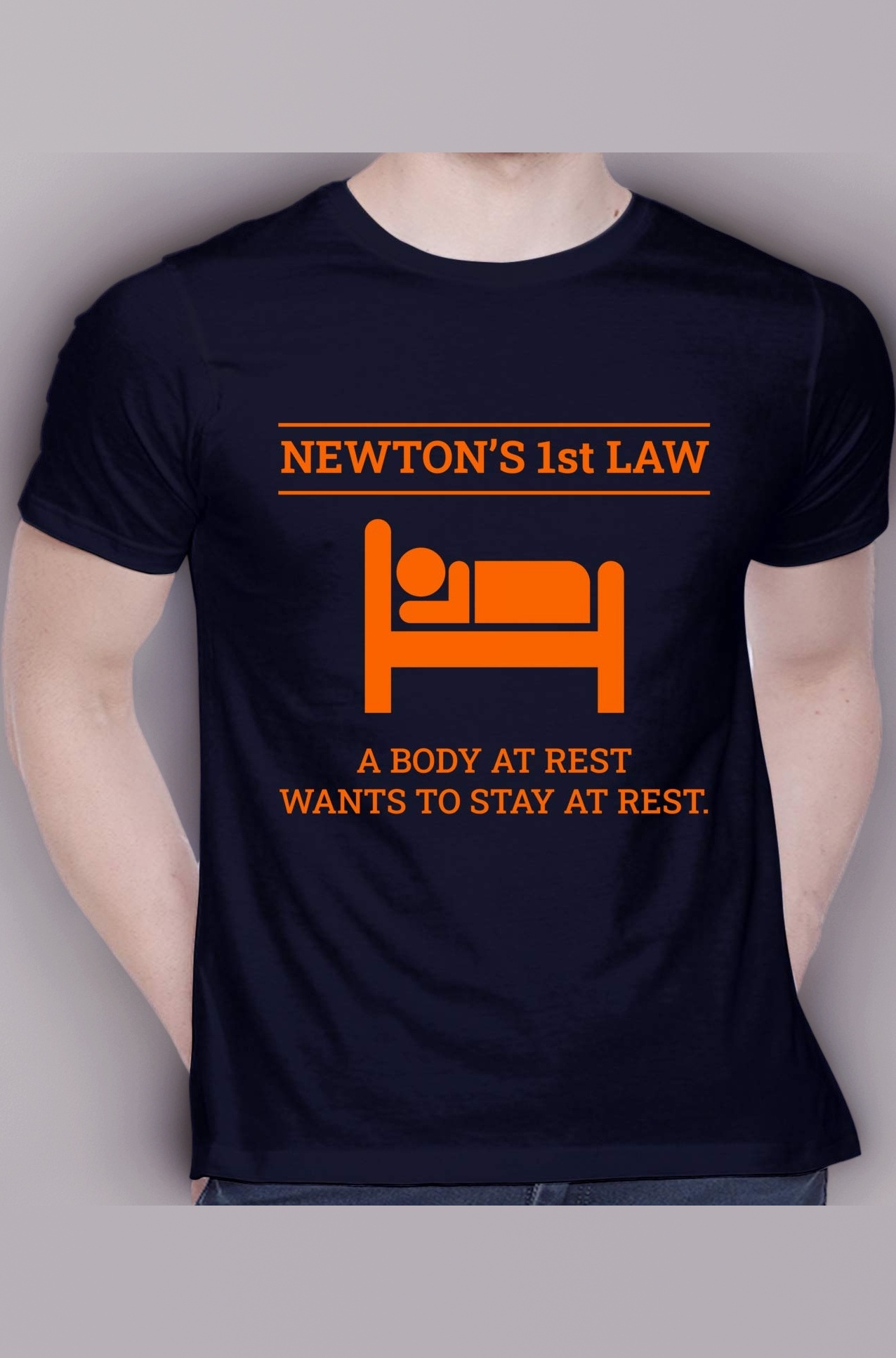 - Graphic Printed T-Shirt for Unisex Funny Quotes Tshirt | Casual Half Sleeve Round Neck T-Shirt | 100% Cotton | D00306-256