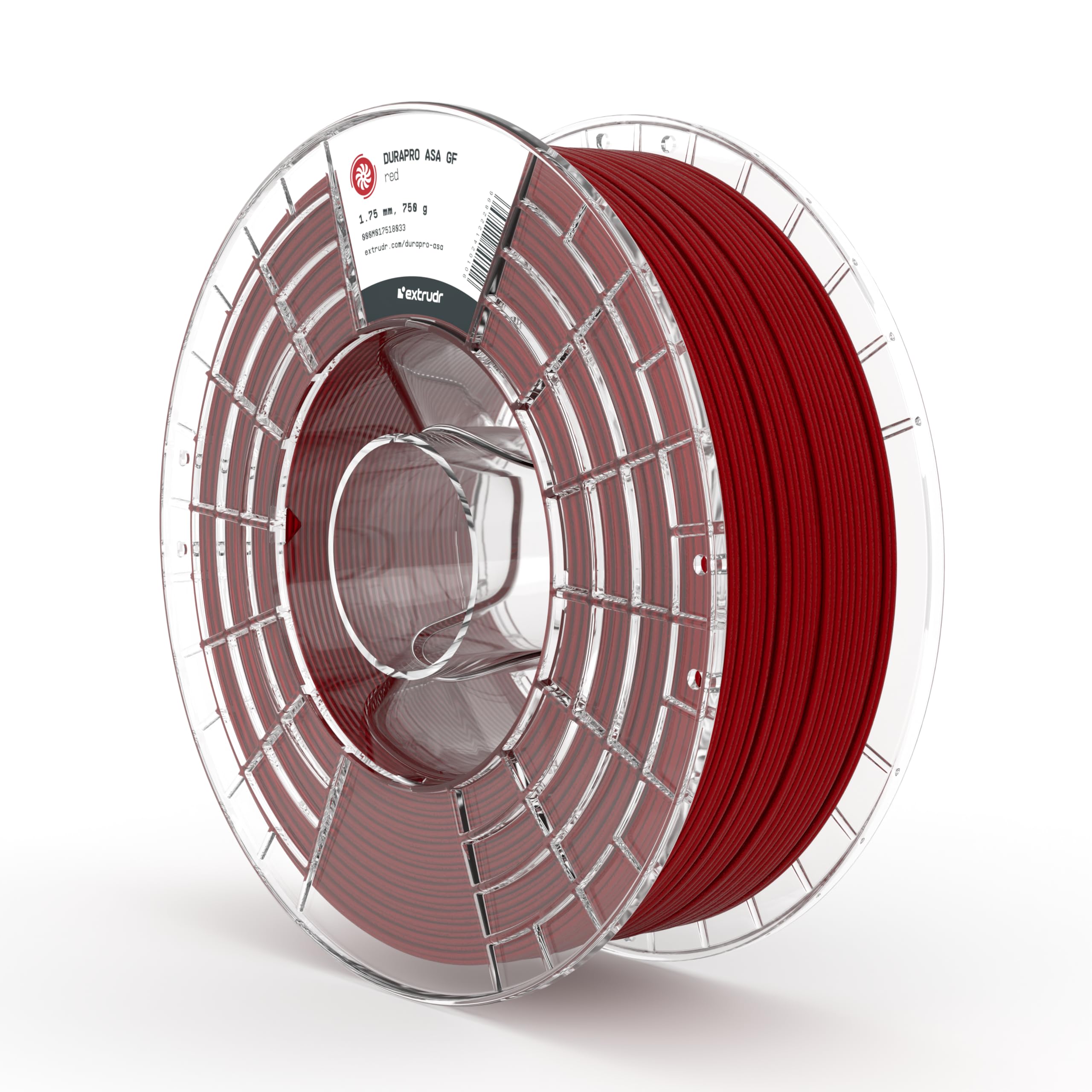 extrudr DuraPro ASA GF 1.75 mm 0.75 kg Red