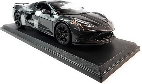 Miniatura 4 de Maisto Edición Especial 2020 Chevrolet Corvette C8 Stingray Coupe 118 Die Cast Metálico Negro
