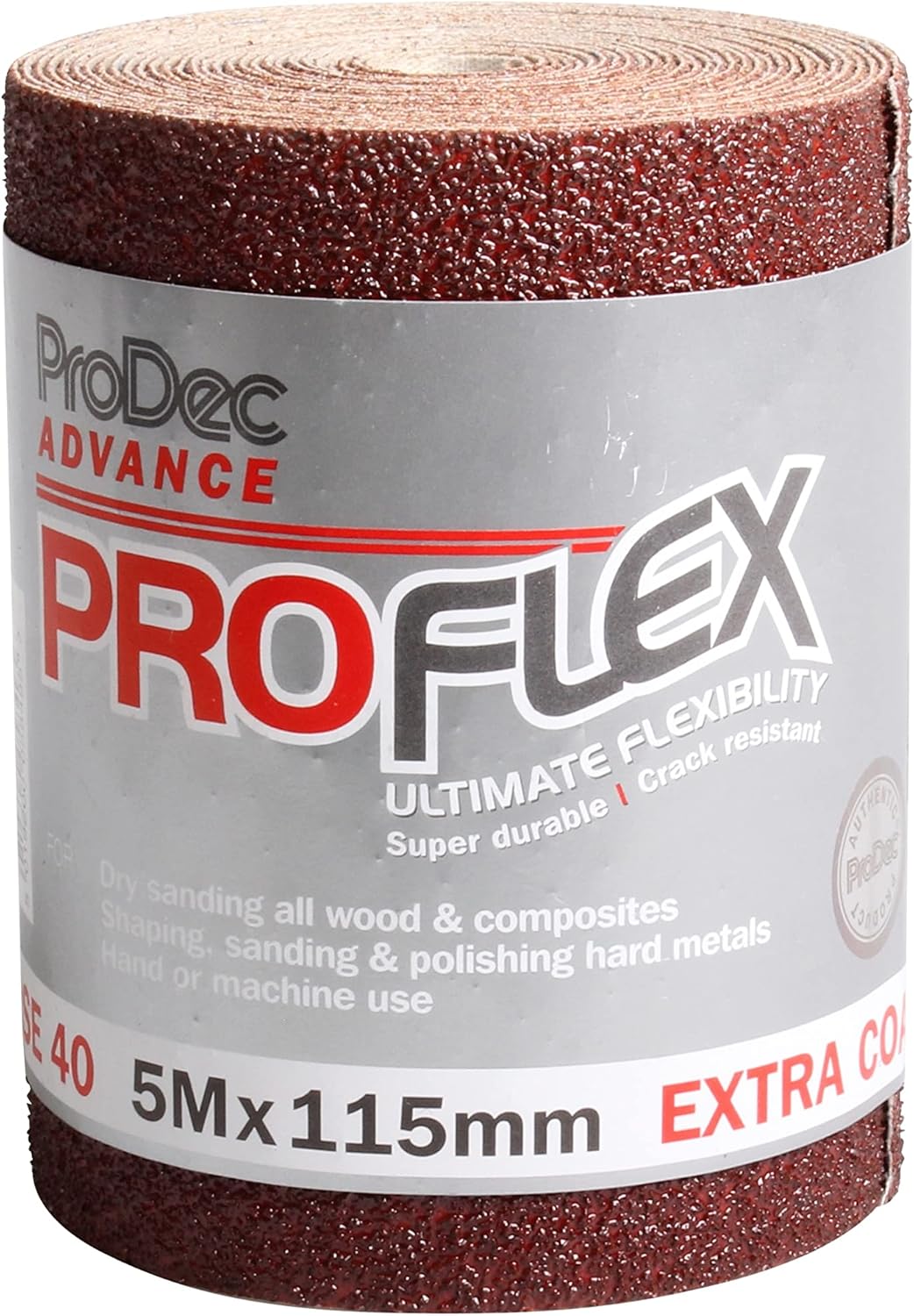 ProDec Advance 5m Roll 40 Grit Extra Coarse Grade ProFlex Ultra