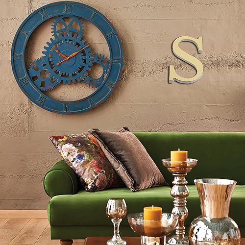 Miniatura 5 de 26 letras DIY 3D acrílico alfabeto pegatinas de pared, letras autoadhesivas del alfabeto, arte mural para el hogar, sala de estar, decoración de