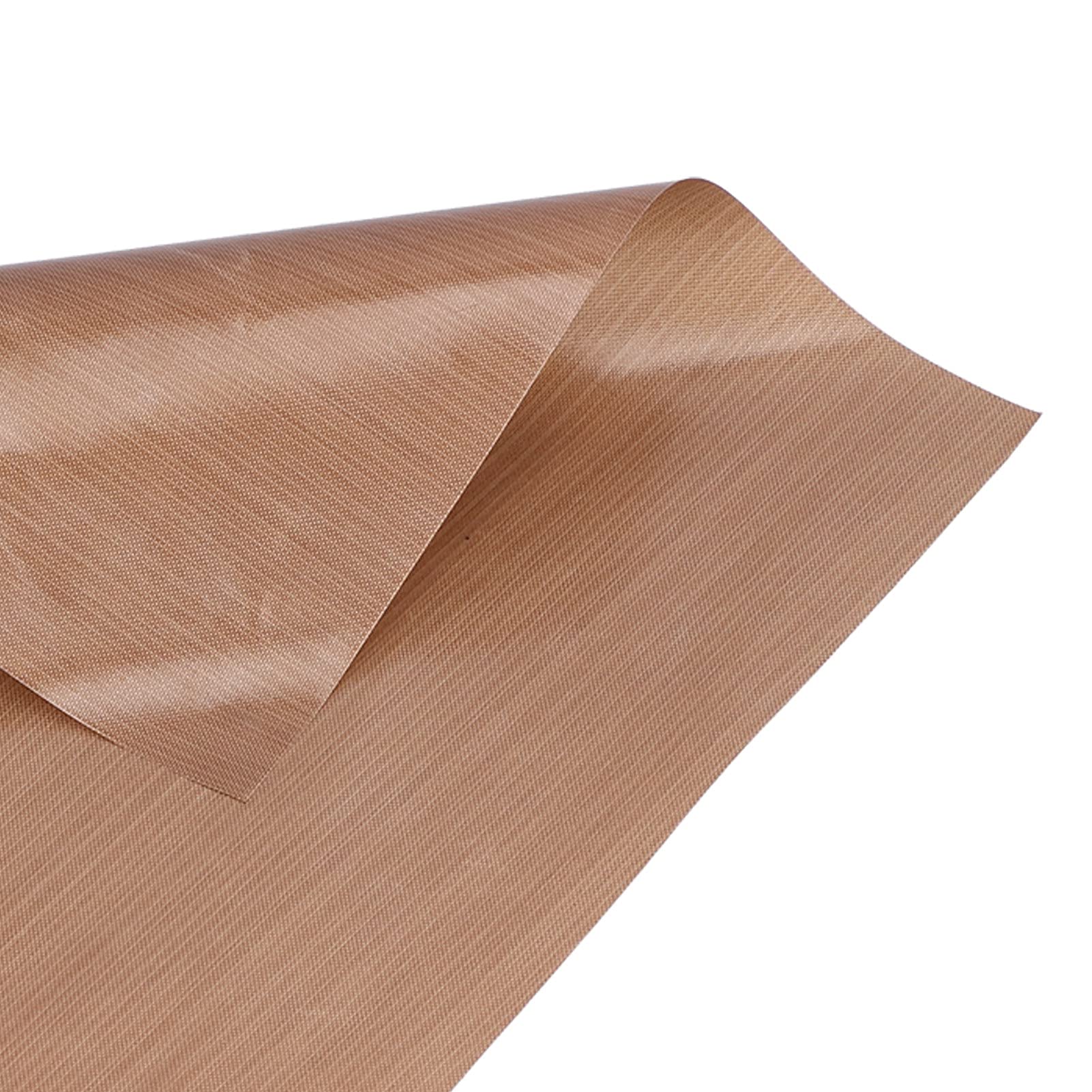Cocoarm Tkanina Wysokotemperaturowa Arkusz Transferowy z Włókna Szklanego PTFE 100 X 1000 Cm Akcesoria do Pras Termicznych Nieprzywierająca Powłoka Wielokrotnego Użytku Nadaje się do Krojenia Prasy