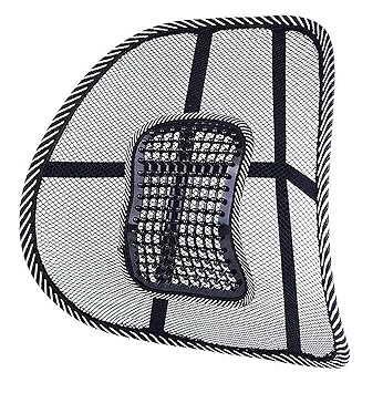 AMRITYU Mesh Universal Back Lumbar Support Chairs for Office Chair, Home, Car, Seat to