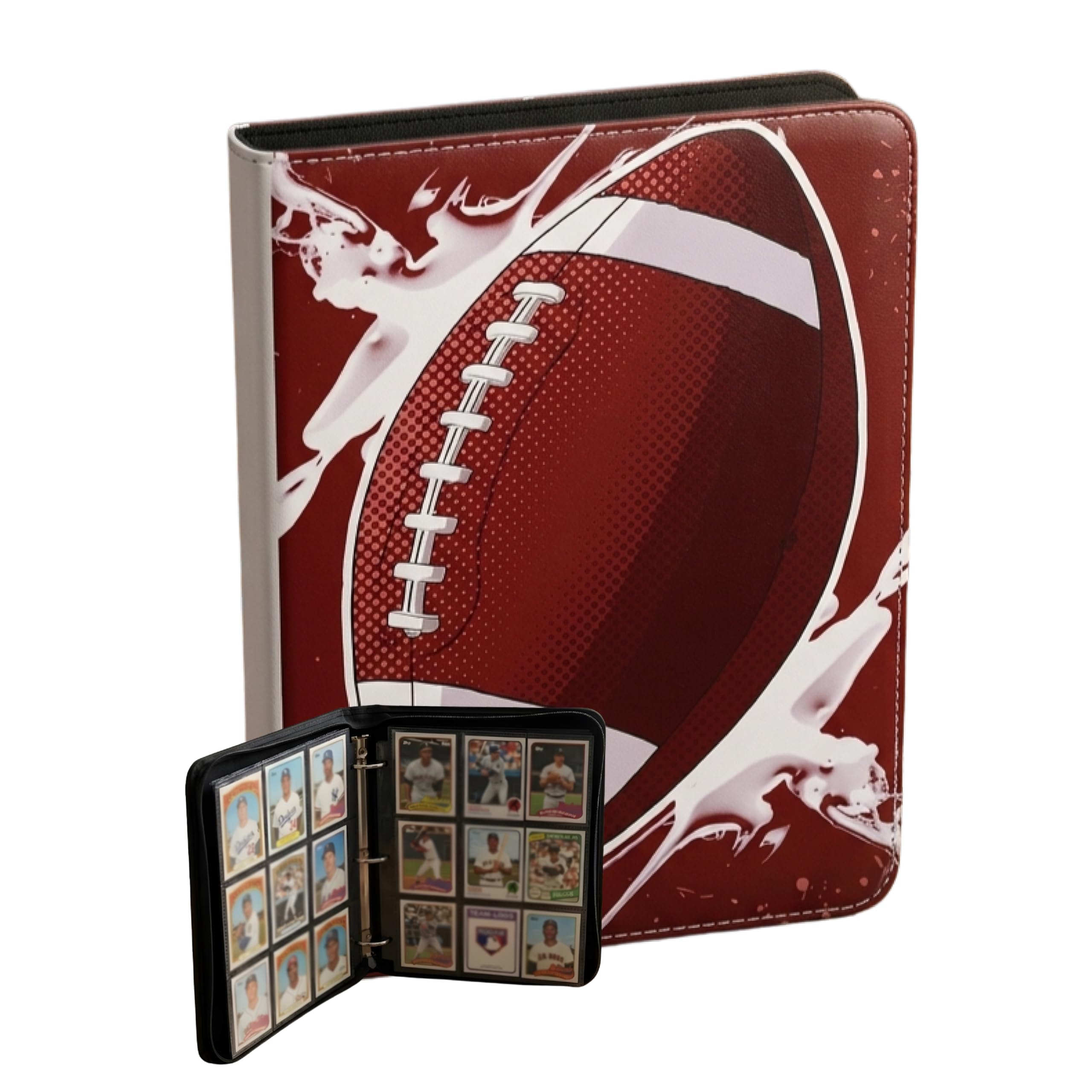 Baseball card binder (400 Pock - Football)