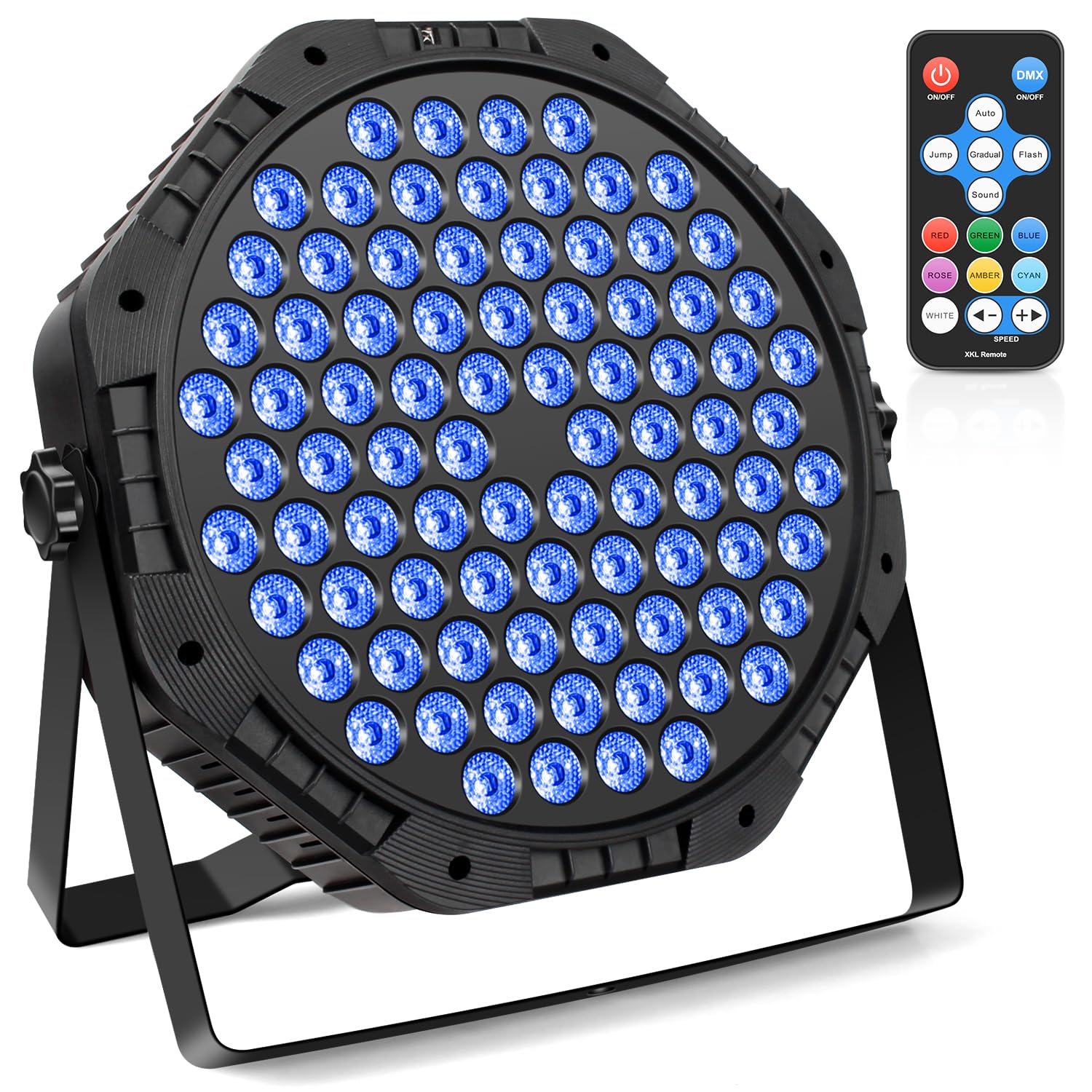 Stage Light,Professional Par Lighting,126W LED Disco Lighs,Large Beam Parlight,Party Lights,Strobe Lights