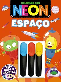 Colorindo com Neon - Espaço