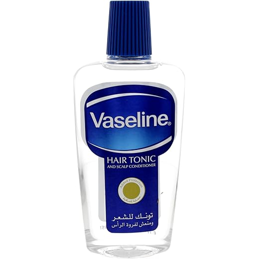 Vaseline Hair Tonic and Liquid Scalp Conditioner | Mens Retro Hair Shine, Styling and Conditioning Tonic for Dry Scalp (200ml)