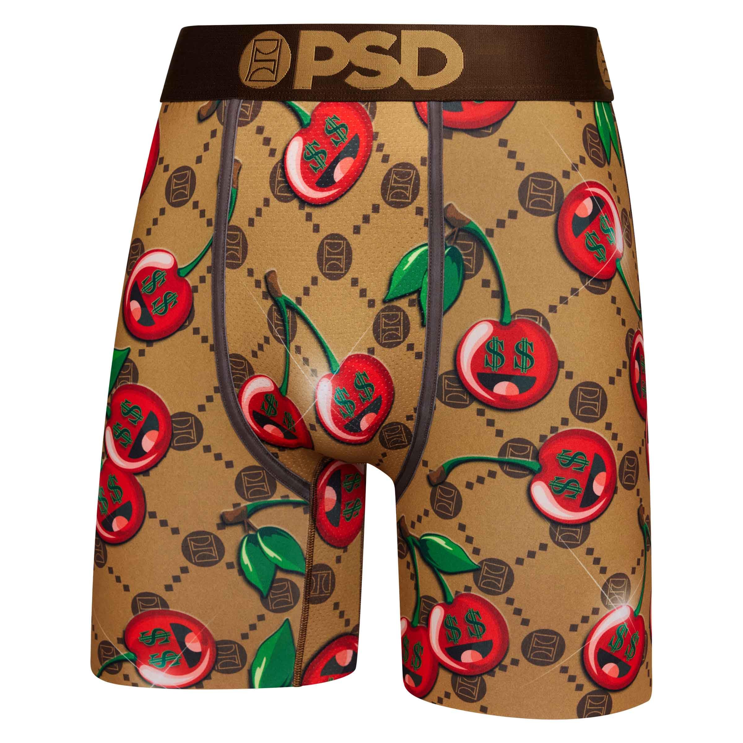PSDMen's Cherrie$ Boxer Briefs, Multi, L