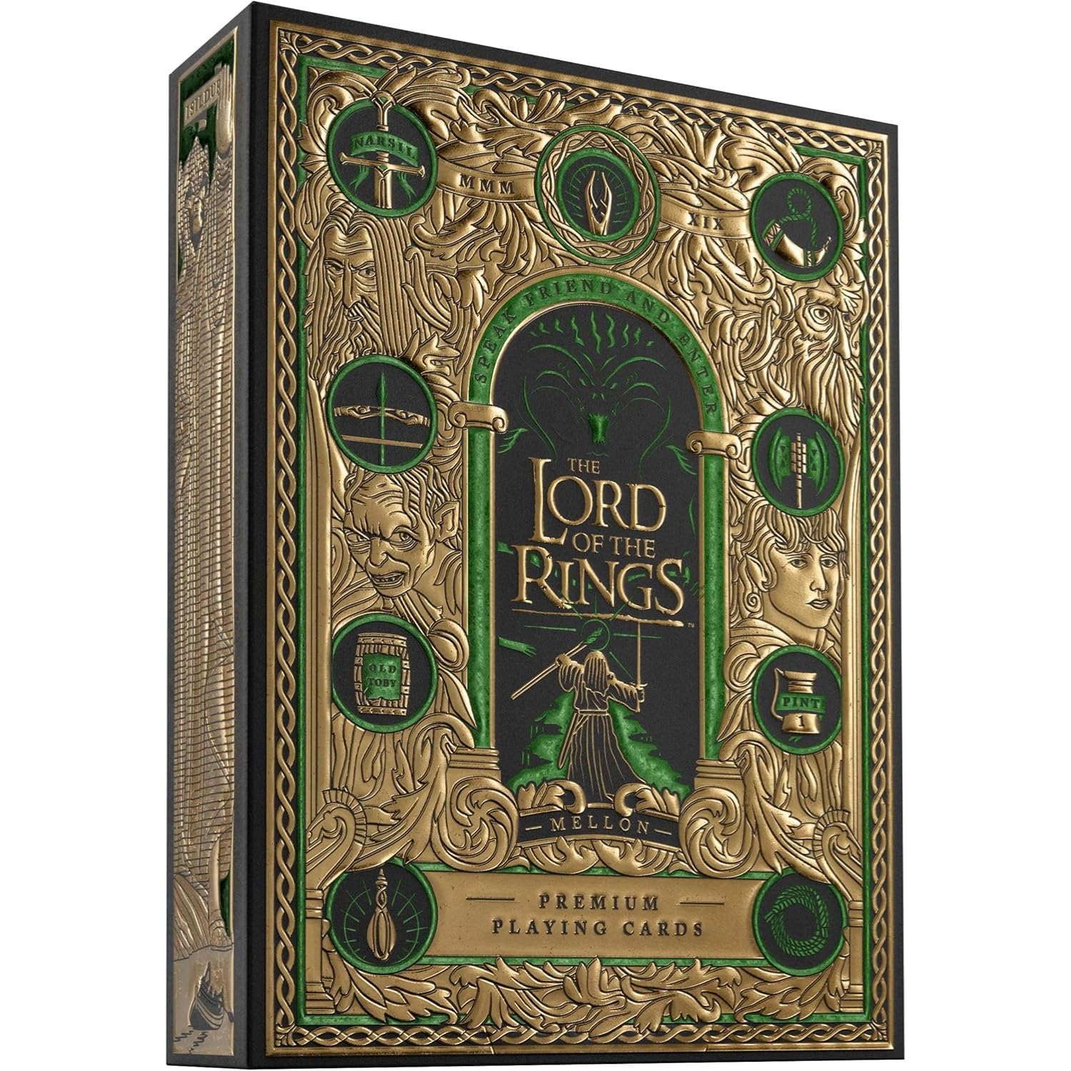 MilesMagic Lord Of The Rings Playing Cards Very Limited Edition Poker Collectible Rare Lotr Deck By Theory11 for Teen|Pack of 1