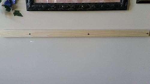 Miniatura 3 de Repisa de madera maciza de roble o álamo sin terminar clásico en U Pick Size