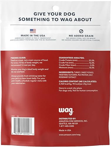 Vista 11 de Marca de Yaxa – bocadillos para perro Wag Jerky (carne de res, pollo, pavo)