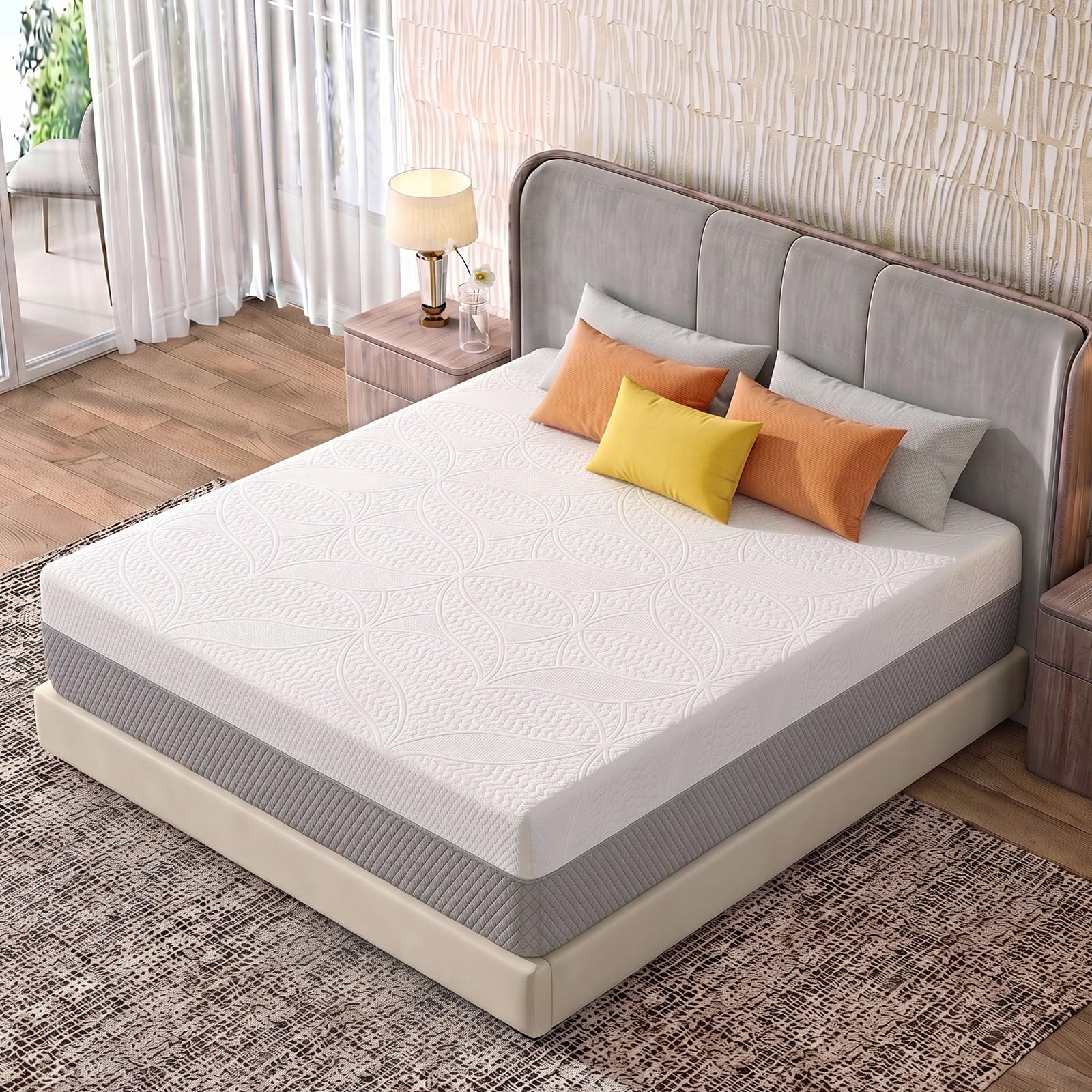 Humergo 14 Inch King Size Memory Foam Mattress