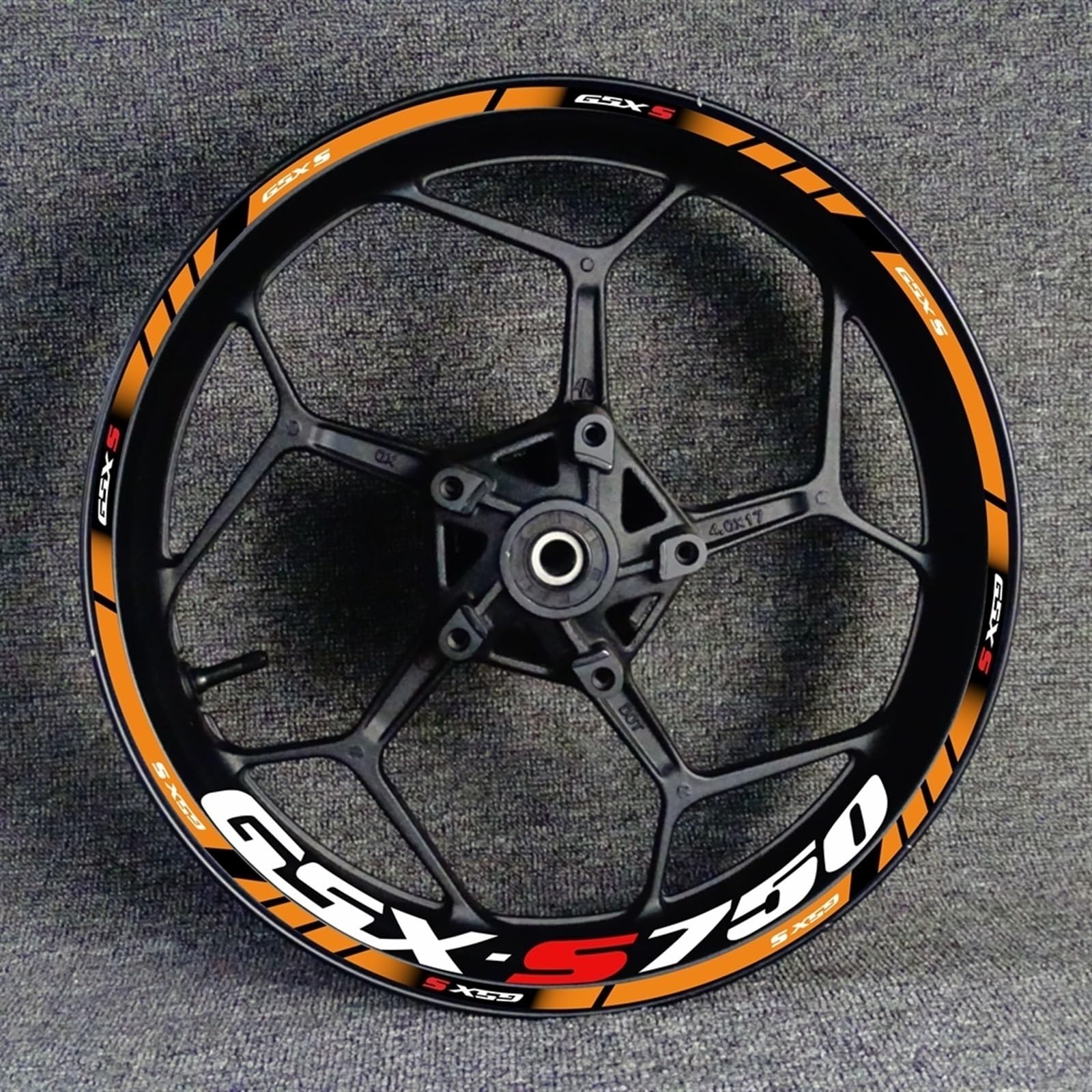 Full Set for Motorcycle Gsxs Wheel Sticker Stripe Rim for Suzuki Gsx-s Gsx-s750 Gsxs1000 750 1000 600 2022(Color11)